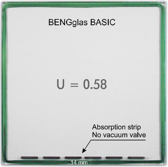 BENGglas BASIC - vacuum glazing