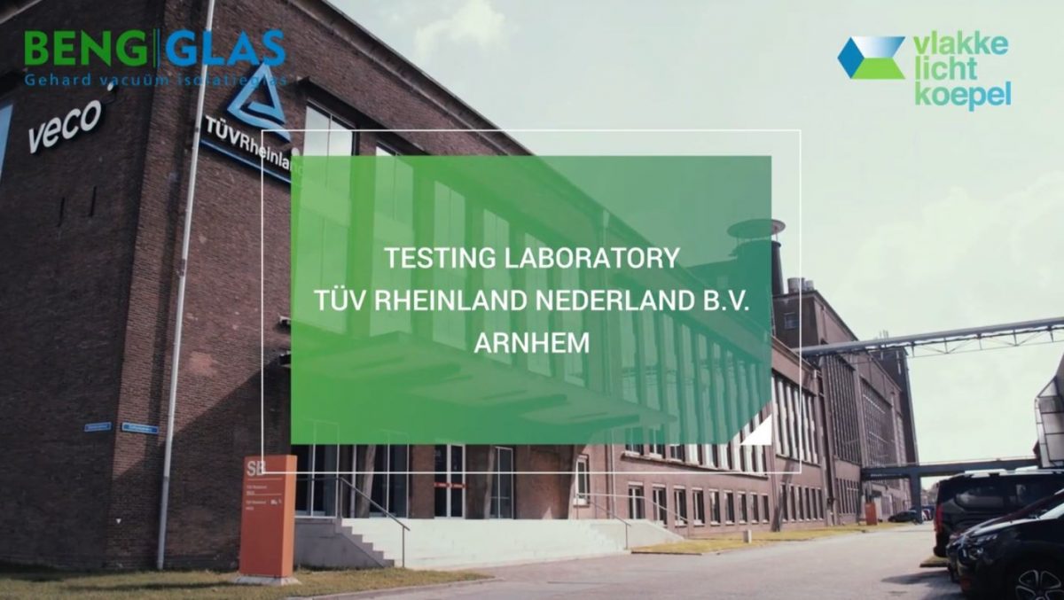 Testing and measurements by Tüv Rheinland according to CE and NL Building Decree